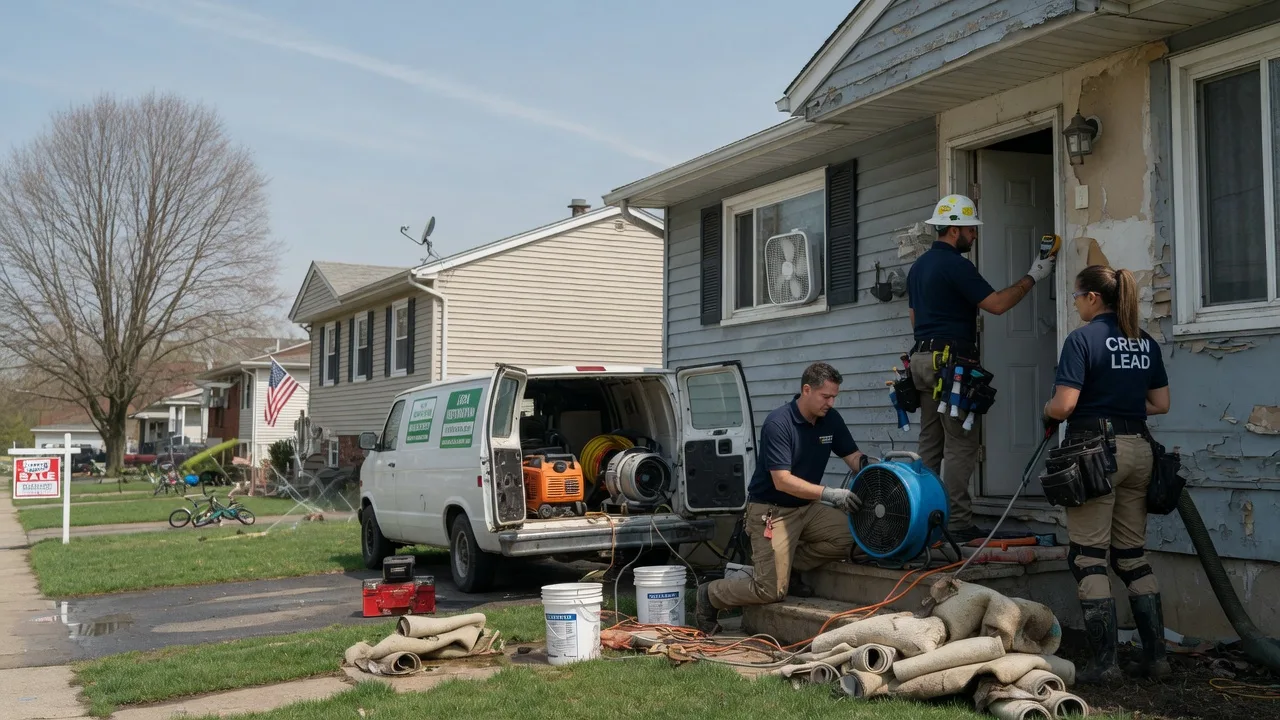 Flood Cleanup in Brighton, IA near me